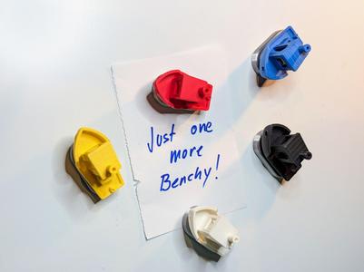 Benchy Refrigerator Magnet Conversion