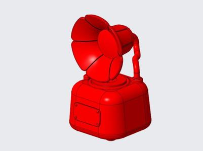 Gramophone Ornament