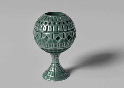 Ornate Spherical Goblet