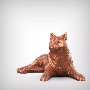Alaskan Malamute 3D Print Model Pose 09