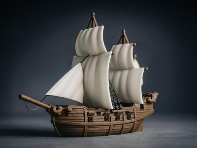 Pirate Ship Coin Bank – Treasure Keeper
