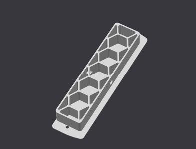 SV08 Tophat / Top Hat filter grill blank blocker placeholder