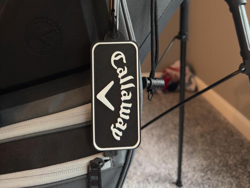 Callaway Golf Bag Tag | Keychain