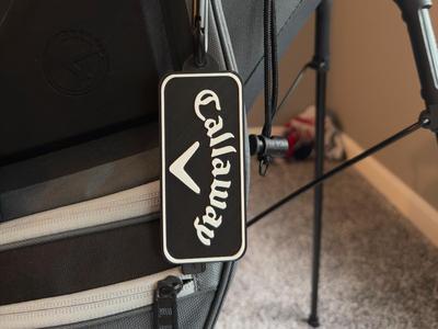 Callaway Golf Bag Tag | Keychain
