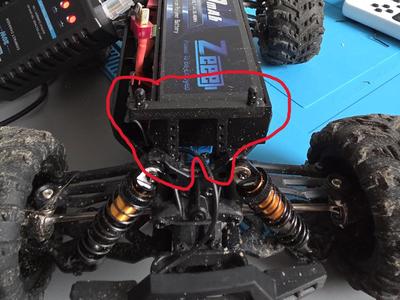 RC SG116 body shell support, holder - higher ver 