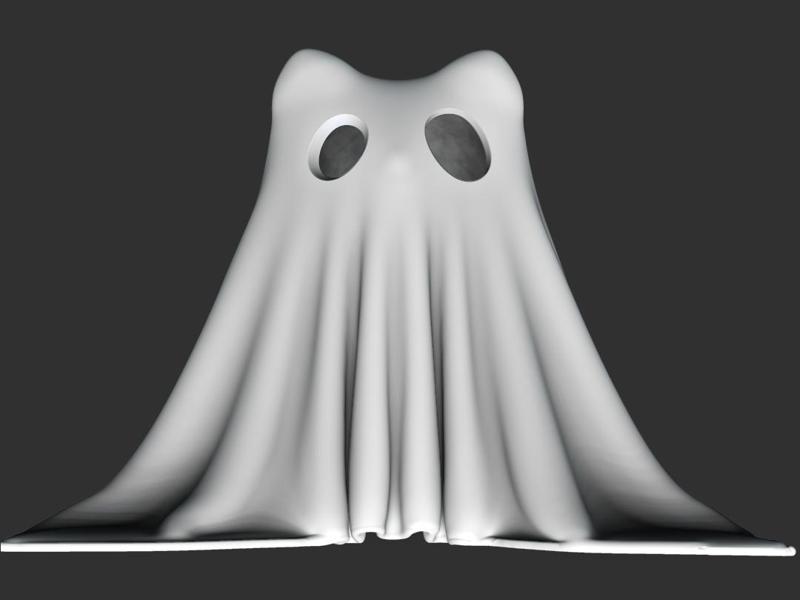 Cute ghost decoration figure Halloween