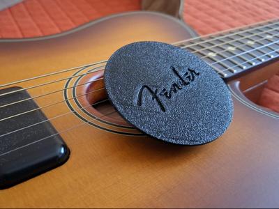 Guitar hole cover for Fender Acoustasonic