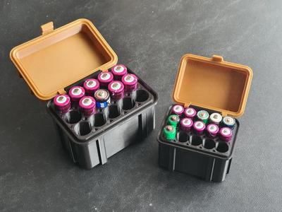 Battery storage box