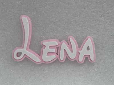 Disney Theme 3D Name Decor Sign Lena