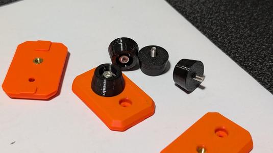 TPU feet for Prusawire and Voron V0