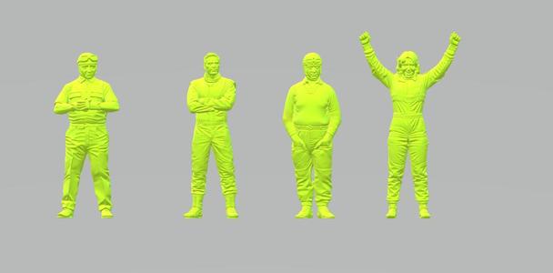 race car driver scale 1/24