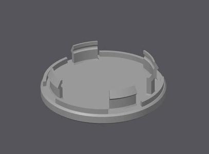 Wheel Cap Center 70.6mm (2.77in)