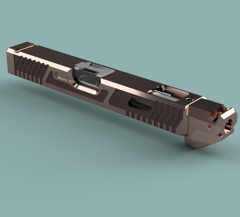 John Wick Airsoft TTI Ballerina Glock 17 Slide (SEE DESCRIPTION!!!)