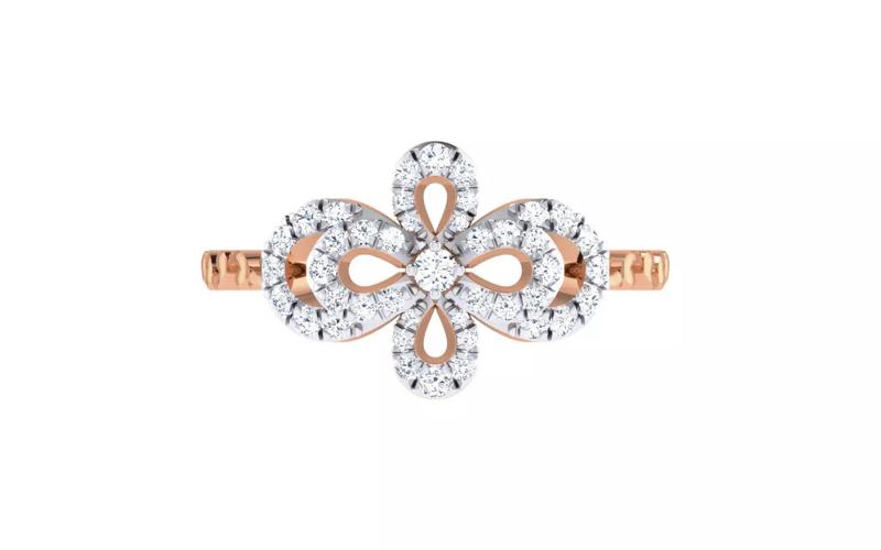 Ultra light wt Women Ring 3dm stl renders details