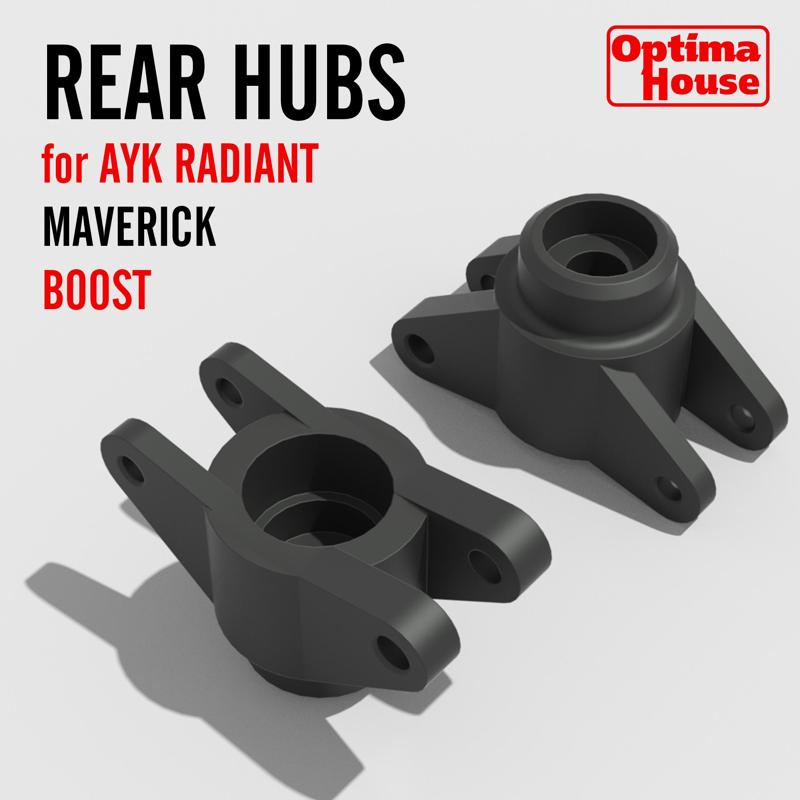 Rear Hubs for AYK Radiant Maverick Boost