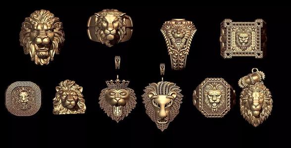 LION RING  PENDANT COLLECTION