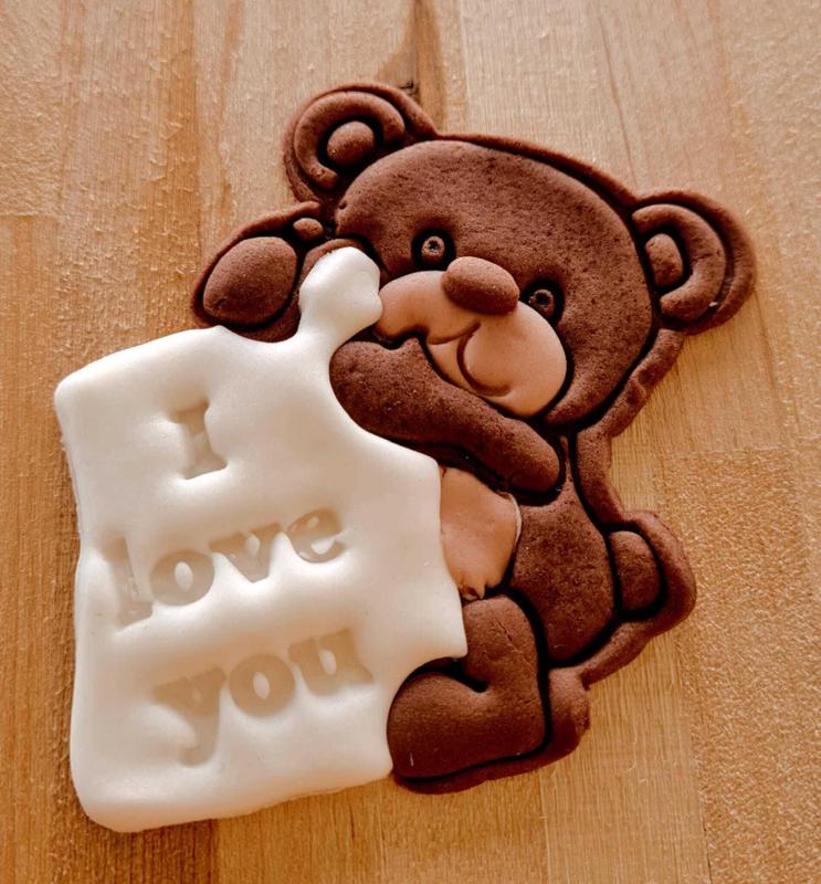Little Bear 3D cookie cutter