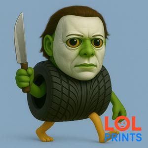 Boneca Ambalabu x Michael Myers - Halloween Edition - Cartoon Style Figure 3D STL