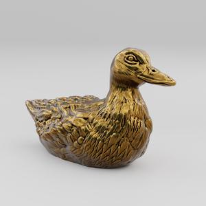 Duck sculpture