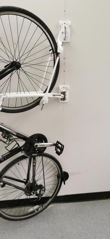 Bike Storage Vertical Indoor Swivel Rack Garage Wall No Lift Bike Rack