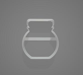 Jar cookie cutter