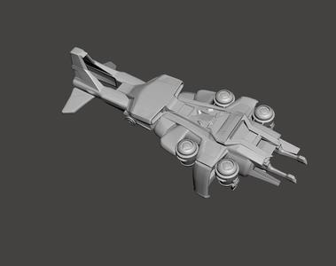 TERMINATOR HK AERIAL CARGO FAN ART