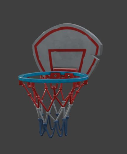 Mini Basketball Hoop for Trash Can - Desktop Paper Toss Game STL