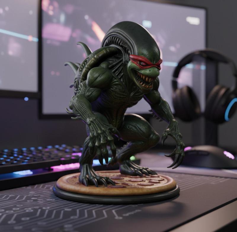 Teenage Mutant Ninja Turtle Xeno Hybrid