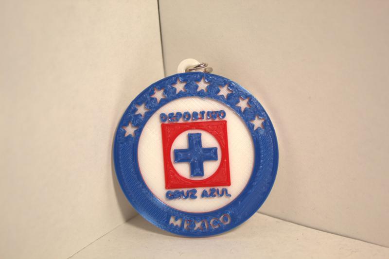Cruz Azul Keychain - Liga MX