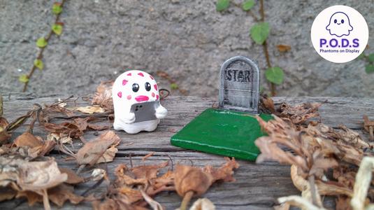 Phantoms on Display - Cute Ghost - STAR - Perfect for Halloween and Parties