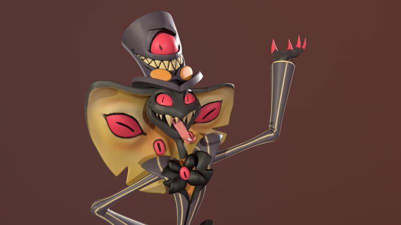 Hazbin Hotel - Sir Pentious with Egg Bois
