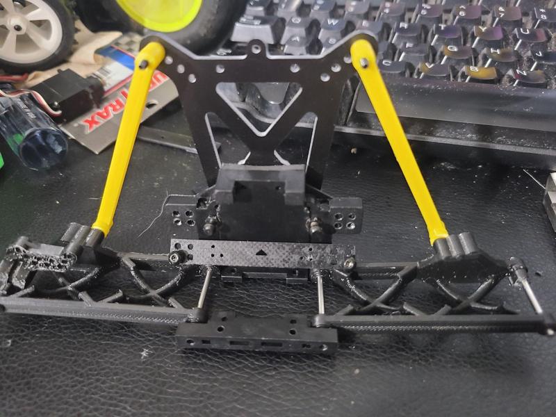 Drill Jig for Mini Jrx2 rear bulkhead