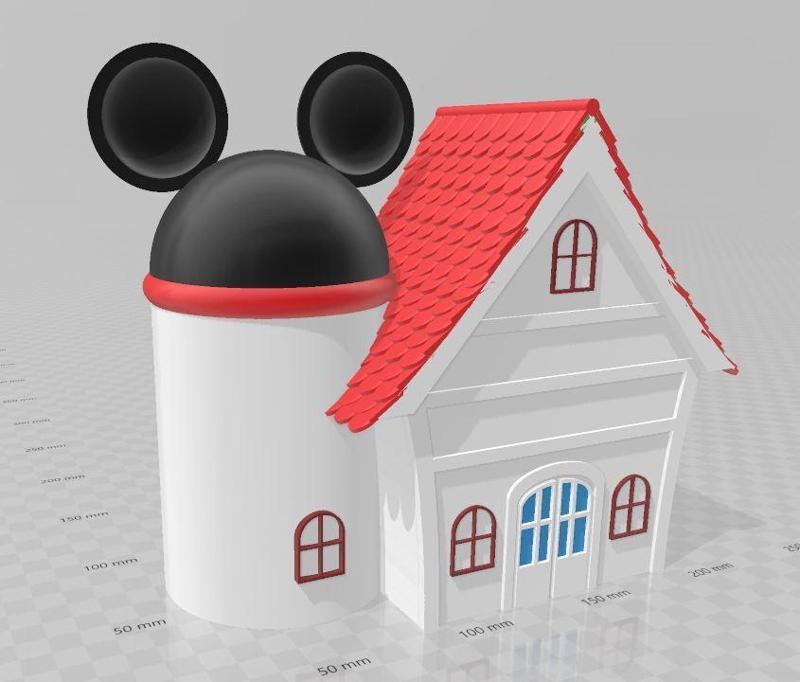 Mickey Mouse Christmashouse Village