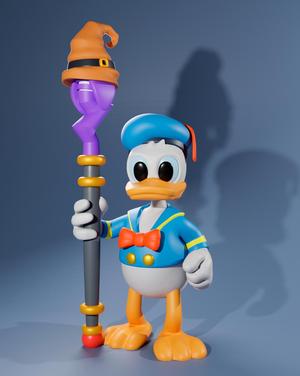 Donald Duck magic kingdoms