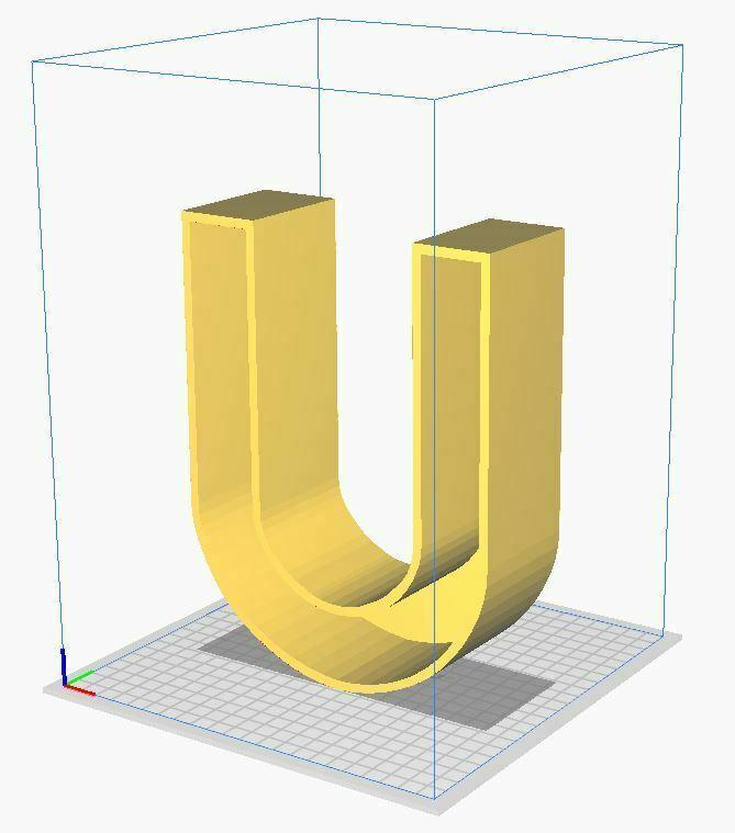 Letter U
