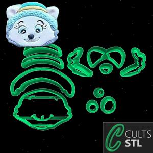 CORTADOR - EVEREST - PATRULHA CANINA - 5cm