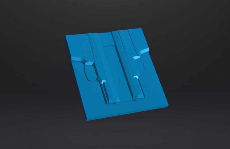 AREX DELTA L KYDEX HOLSTER MOLD