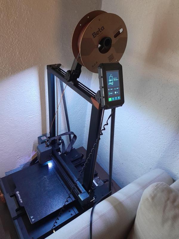 Artillery x4 plus screen holder on the top right