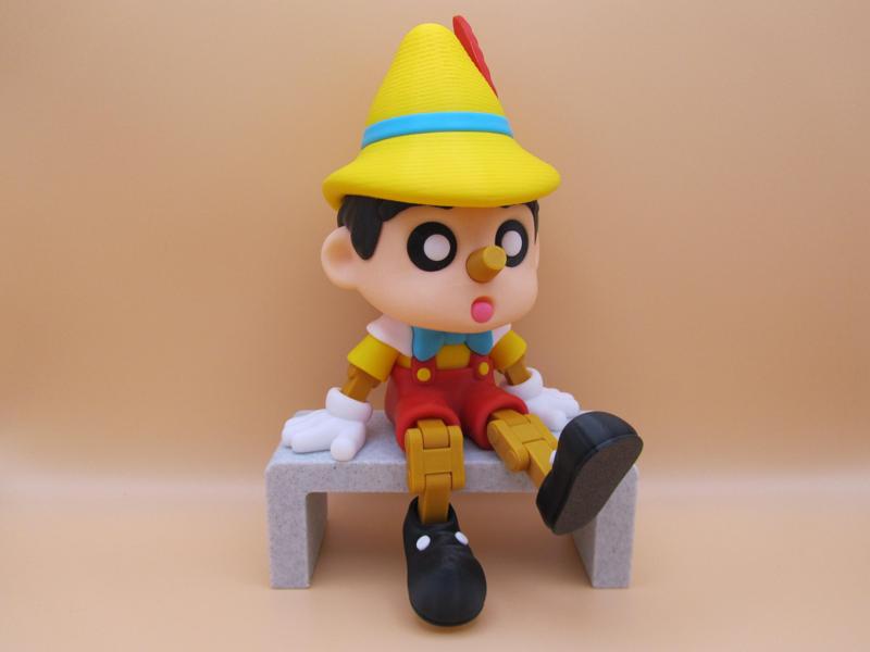 Shin Chan Pinocchio (Easy print and Easy Assembly)