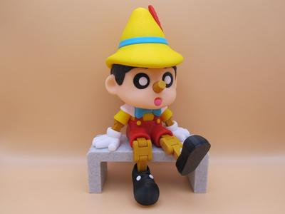Shin Chan Pinocchio (Easy print and Easy Assembly)