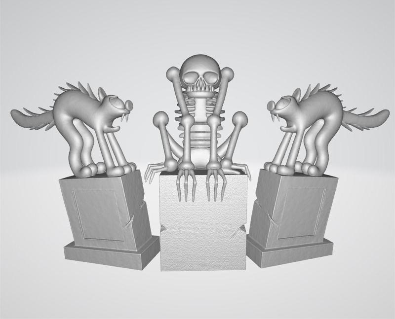 The Skeleton Dance - Cats - Disney