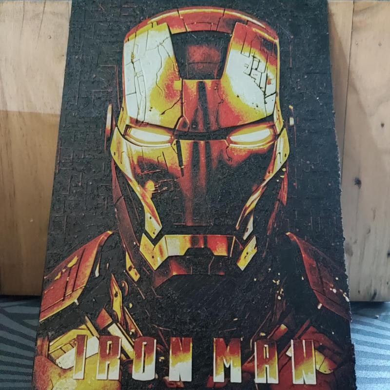 4-color Hueforge Iron Man