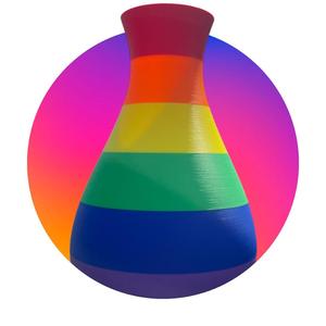 Rainbow Vase