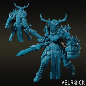 Oath of Preservation Paladin with Sword/Hammer and Shield (Female) (Pre-supported)