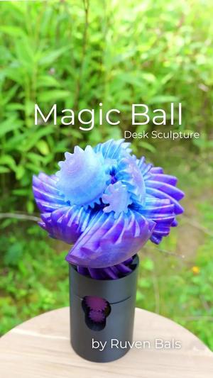 Magic Ball Kinetic Desk Sculpture 
