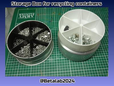 Storage Box for recycling containers