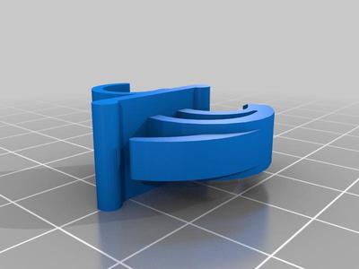 Slimmer Fox Body Ford Mustang hood prop retaining clip