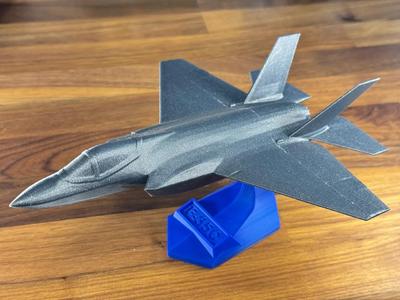 F-35C Model with Stand   