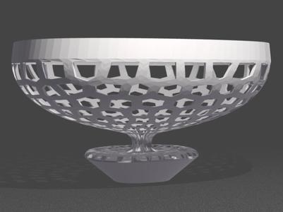 Voronoi Fruit Bowl