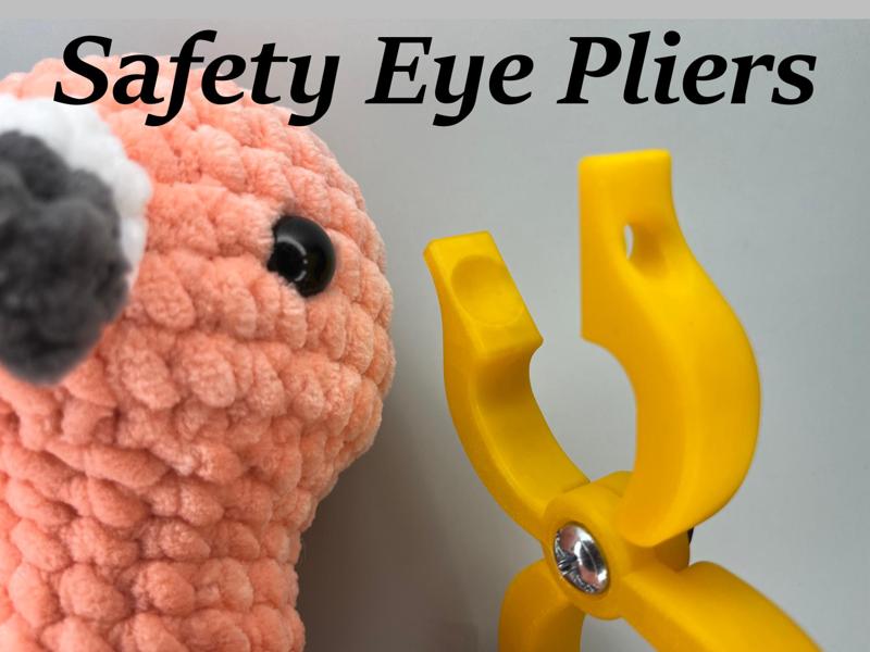 Crochet Safety Eye Pliers